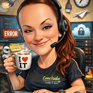 Digital mashup portrait of a woman with robotic features